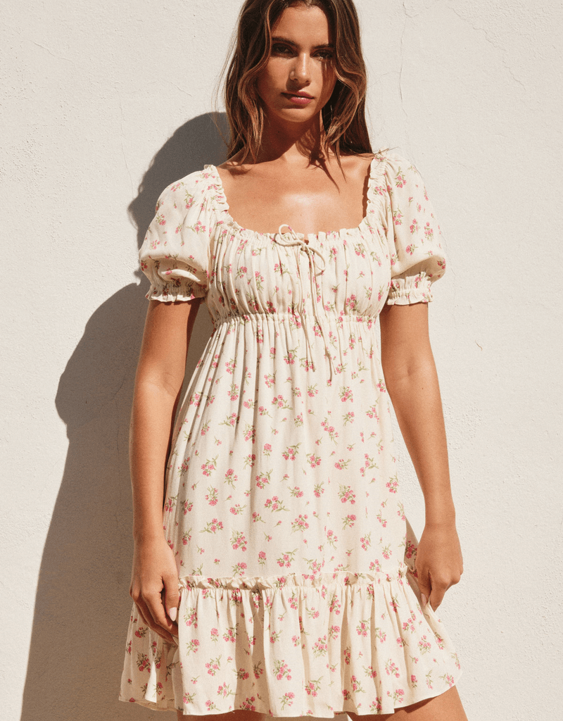Rosa Puff Sleeve Mini Dress Rosa Puff Sleeve Mini Dress
