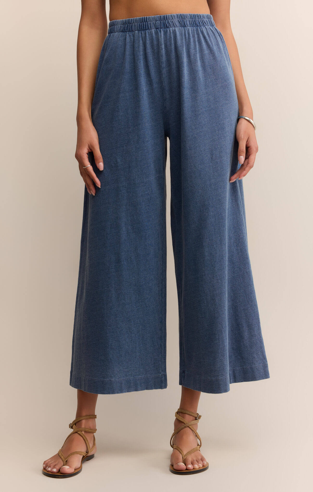 Z SUPPLY: Scout Jersey Denim Pant - Vintage Indigo – Zen + Zeus