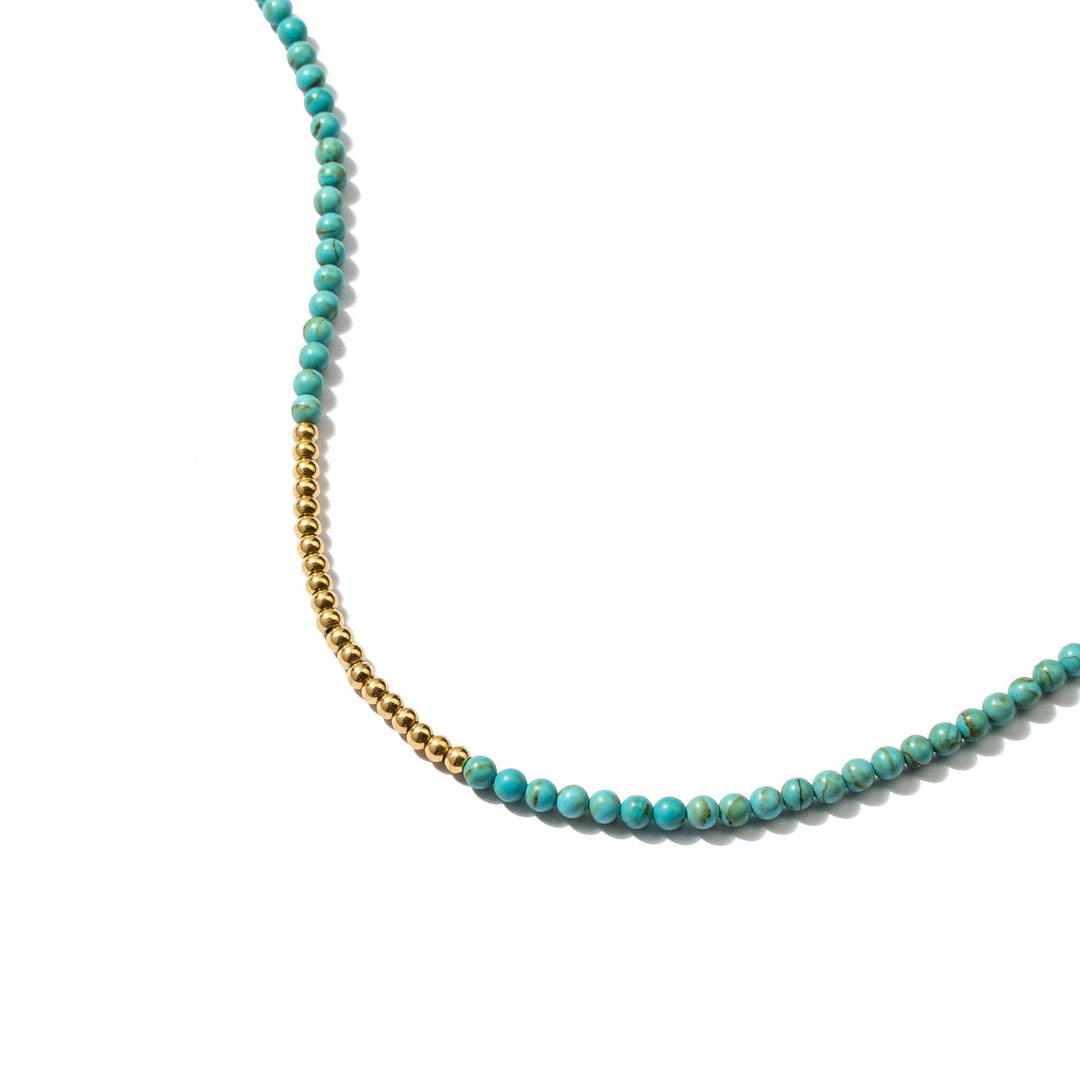 Turquoise Beads Necklace