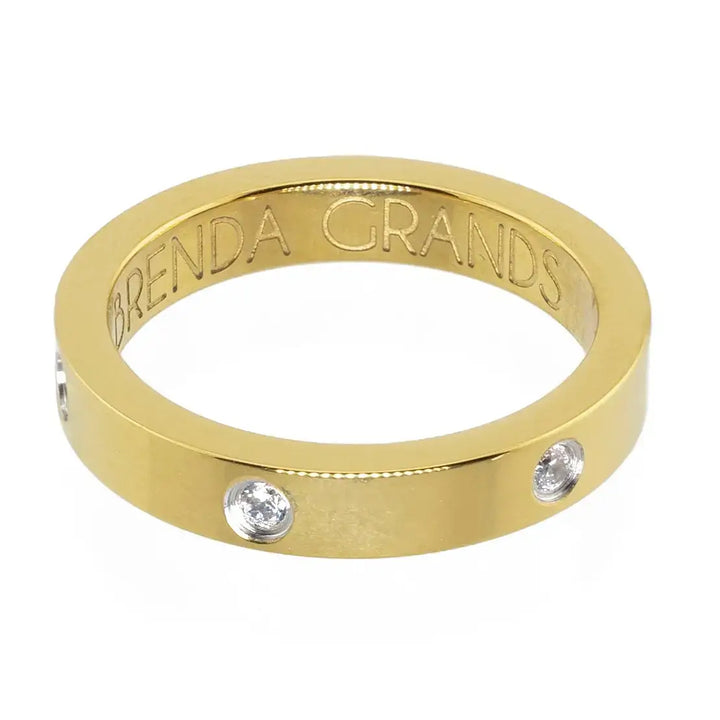 Waterproof Tennis Ring Band