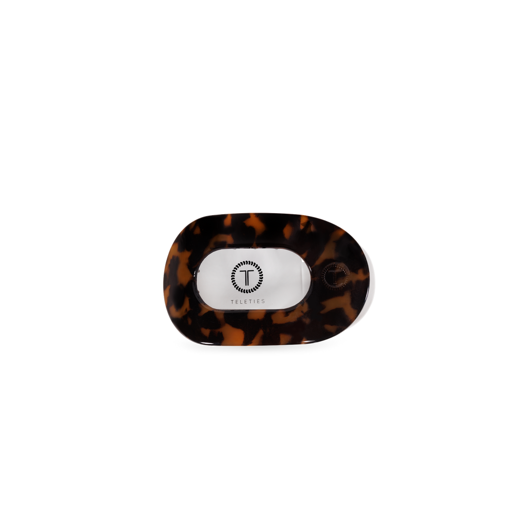 Tortoise | Tiny | Flat Round Clip