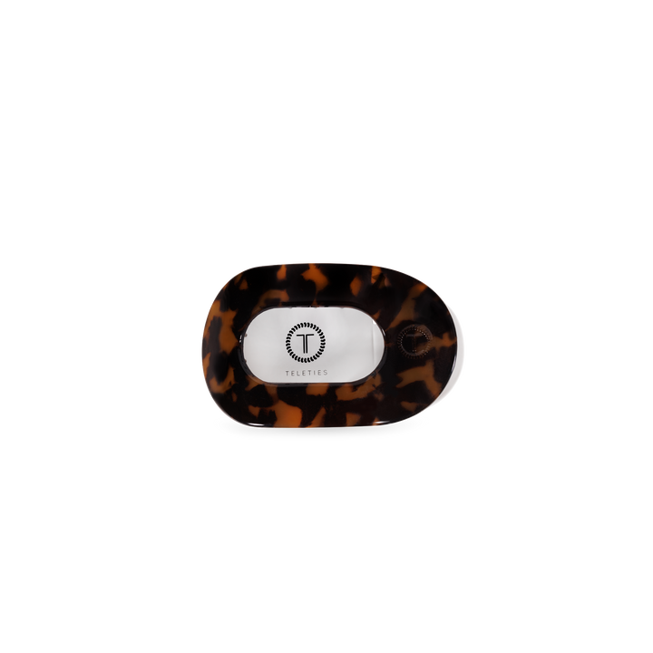Tortoise | Tiny | Flat Round Clip