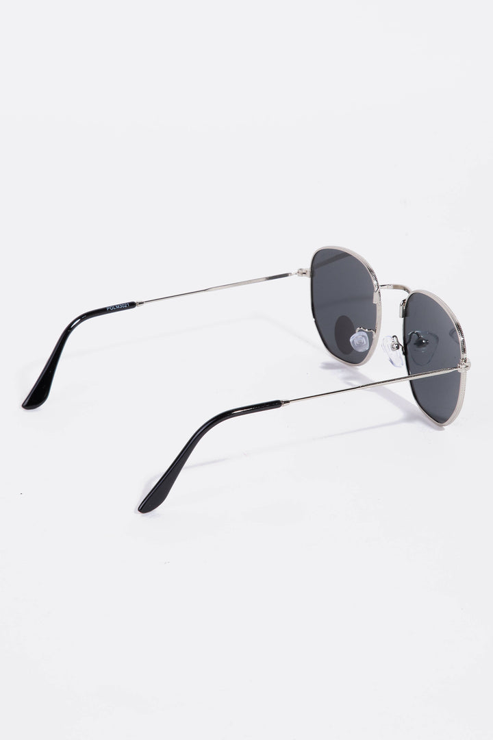 Polarized Metallic Frame Aviator Sunglasses