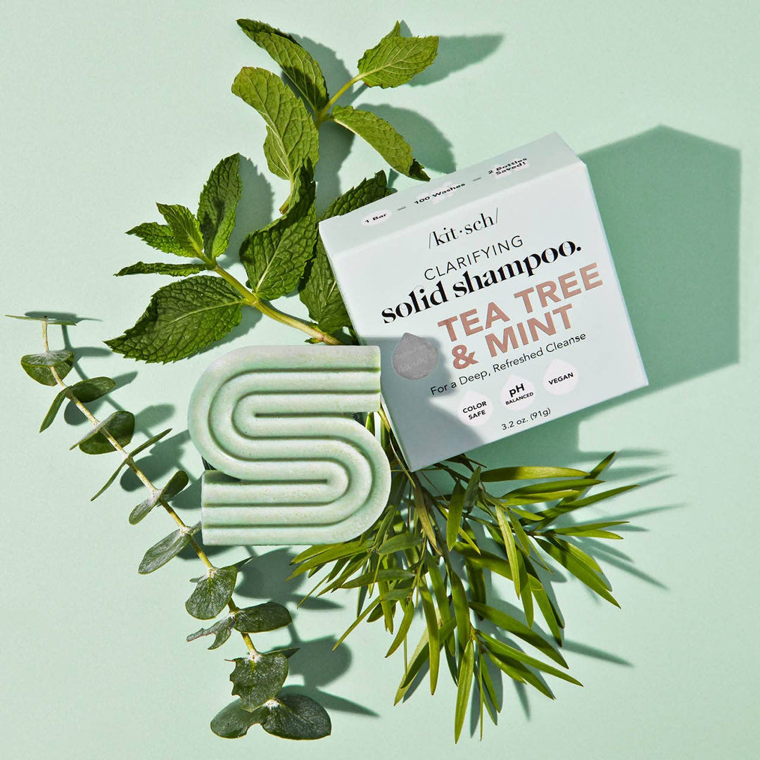 Tea Tree + Mint Clarifying Shampoo Bar