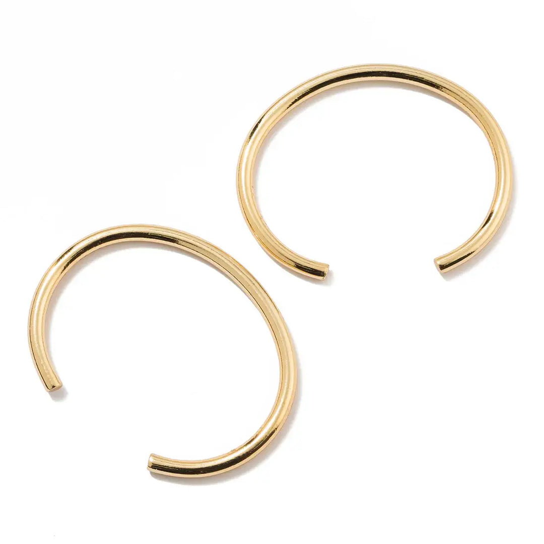 Twin Gold Bangle