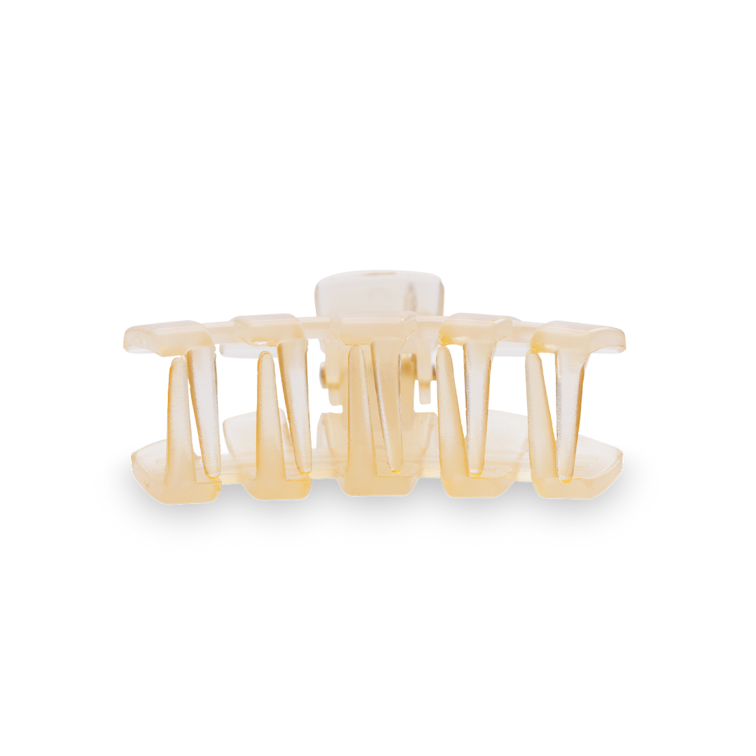 Classic Hair Clip | Tiny | Almond Beige