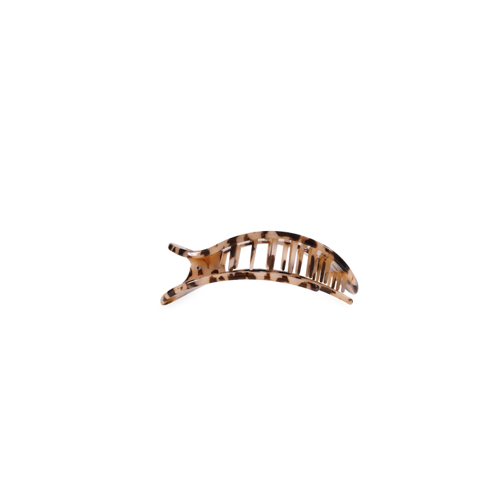 Blonde Tortoise | Tiny | Flat Round Hair Clip
