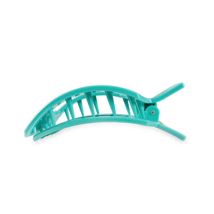 Square Flat Hair Clip | Large | Totally Turquoise