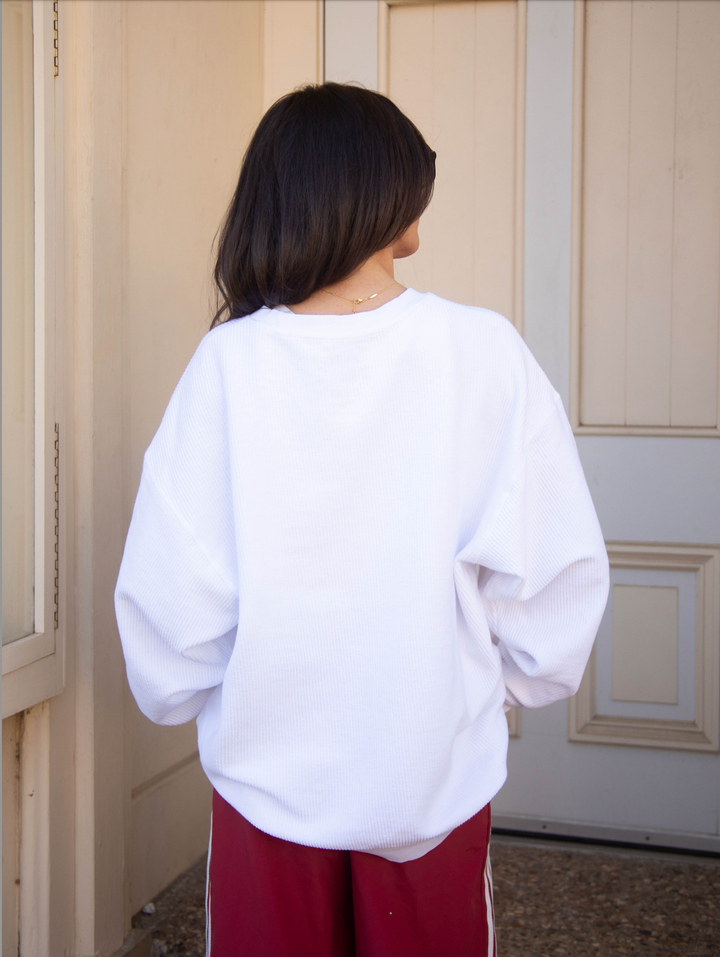 Baseball Season Corded Sweatshirt