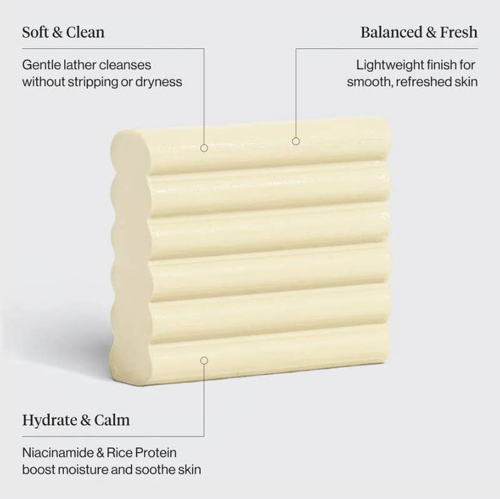 Rice Water Protein Face &amp; Body Wash Bar