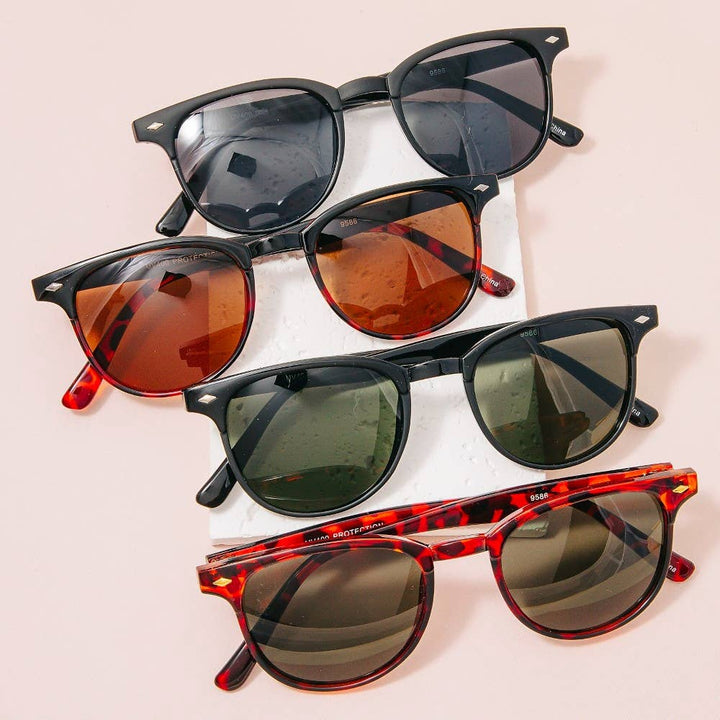Acetate Frame Assorted Sunglasses