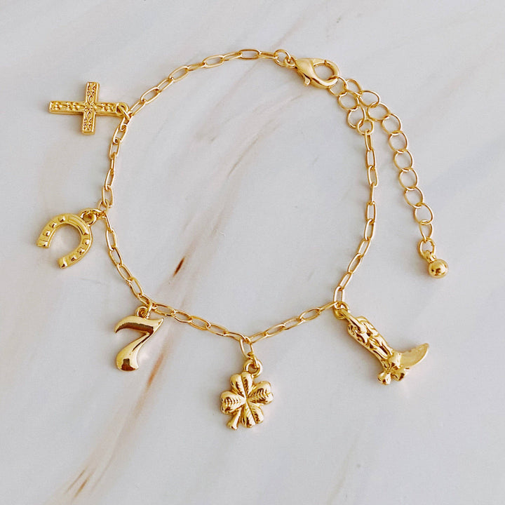 Lucky Charmed Bracelet