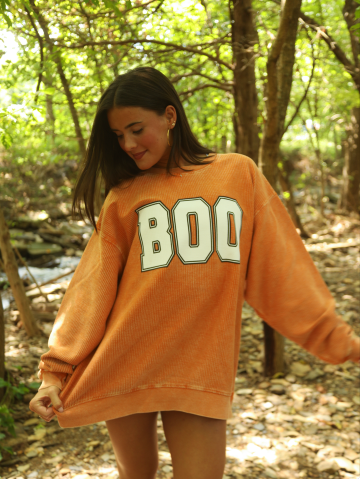 BOO Corded Sweatshirt