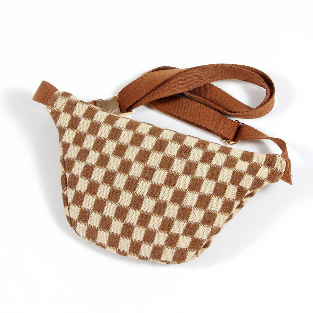 Checker Belt Sling Bag