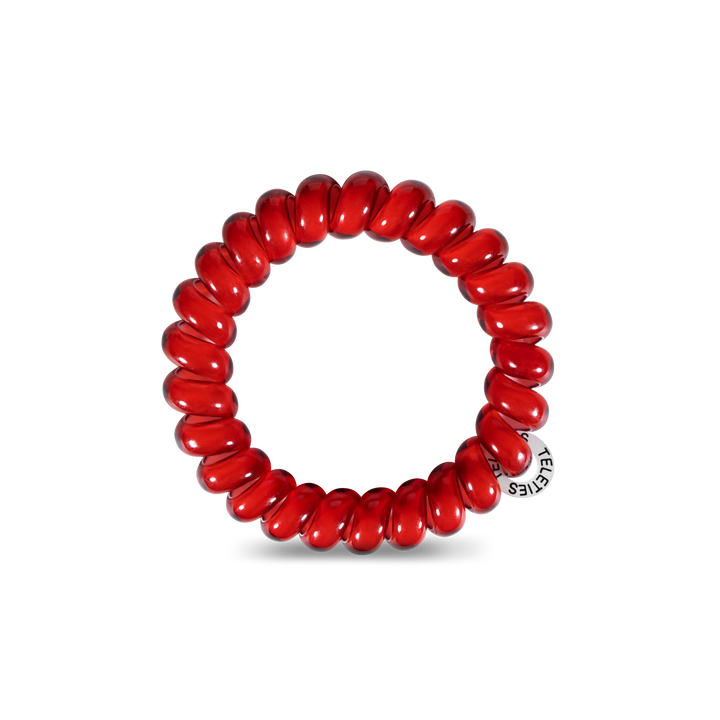 Spiral Hair Coils | Small | Scarlet Red Hair Ties