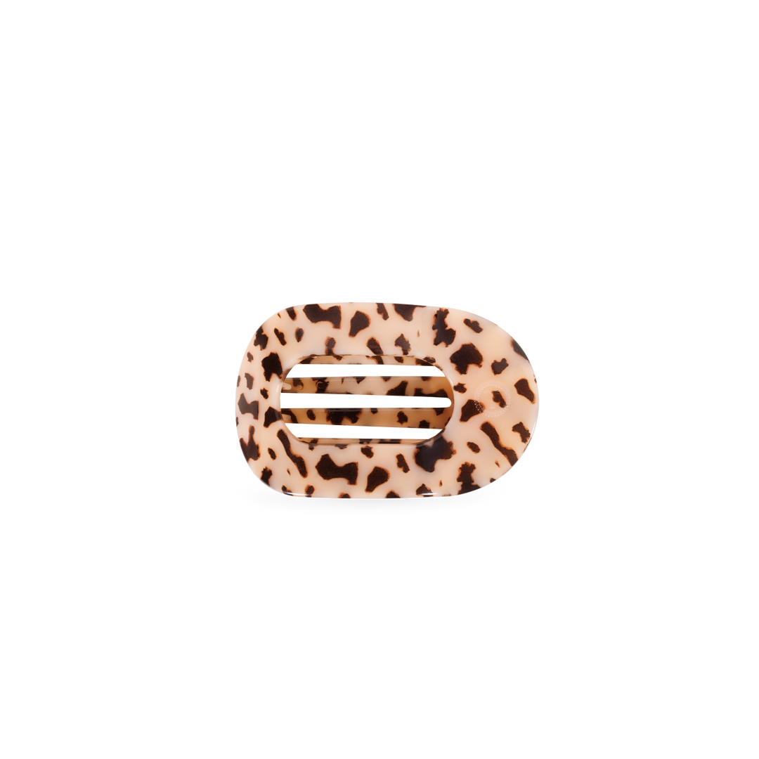 Blonde Tortoise | Tiny | Flat Round Hair Clip