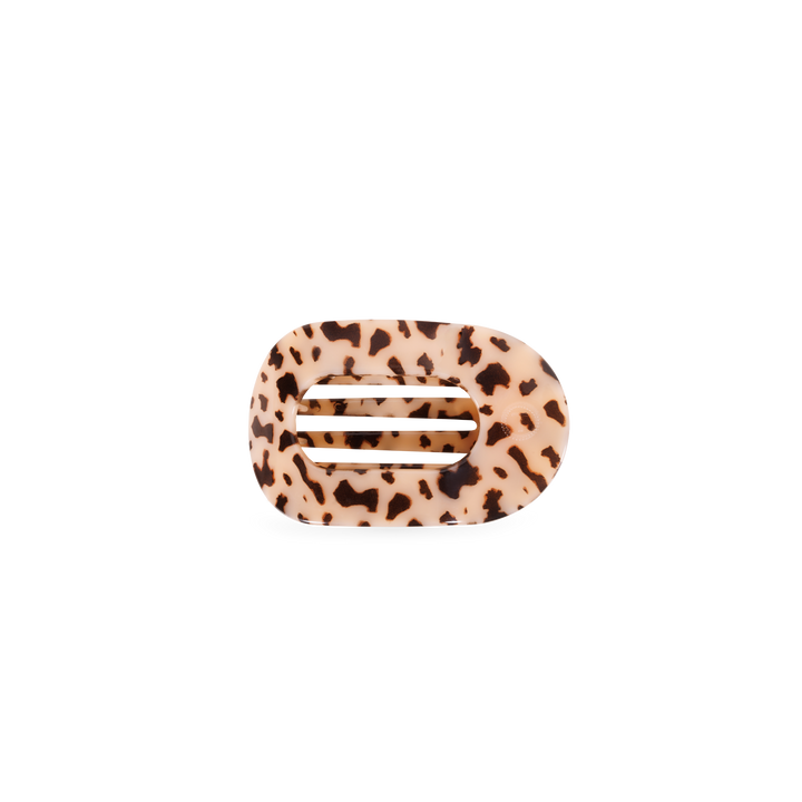 Blonde Tortoise | Tiny | Flat Round Hair Clip