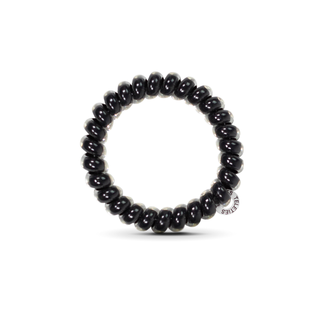 Spiral Hair Coils | Large | Jet Black Hair Ties
