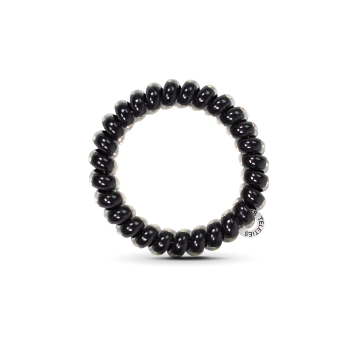 Spiral Hair Coils | Large | Jet Black Hair Ties