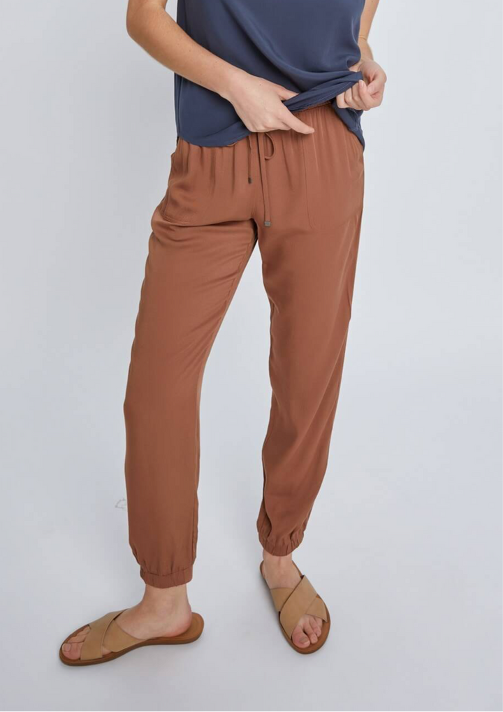 Toffee Drawstring Joggers