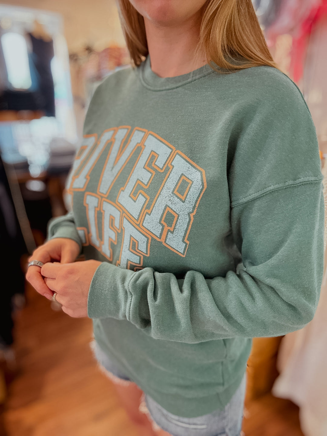River Life Mineral Wash Sweatshirt
