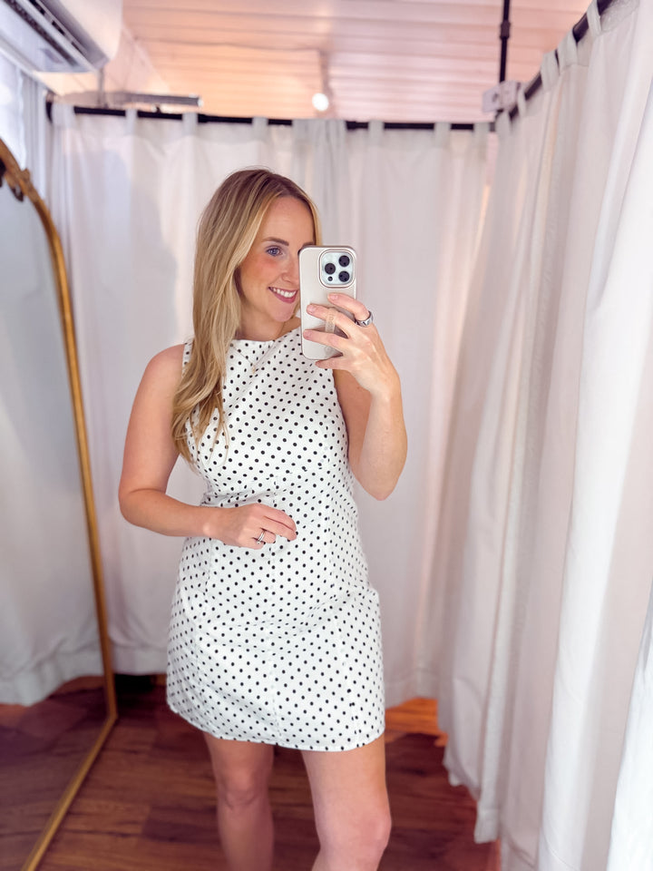 The Sweet Spot Polka Dot Mini Dress