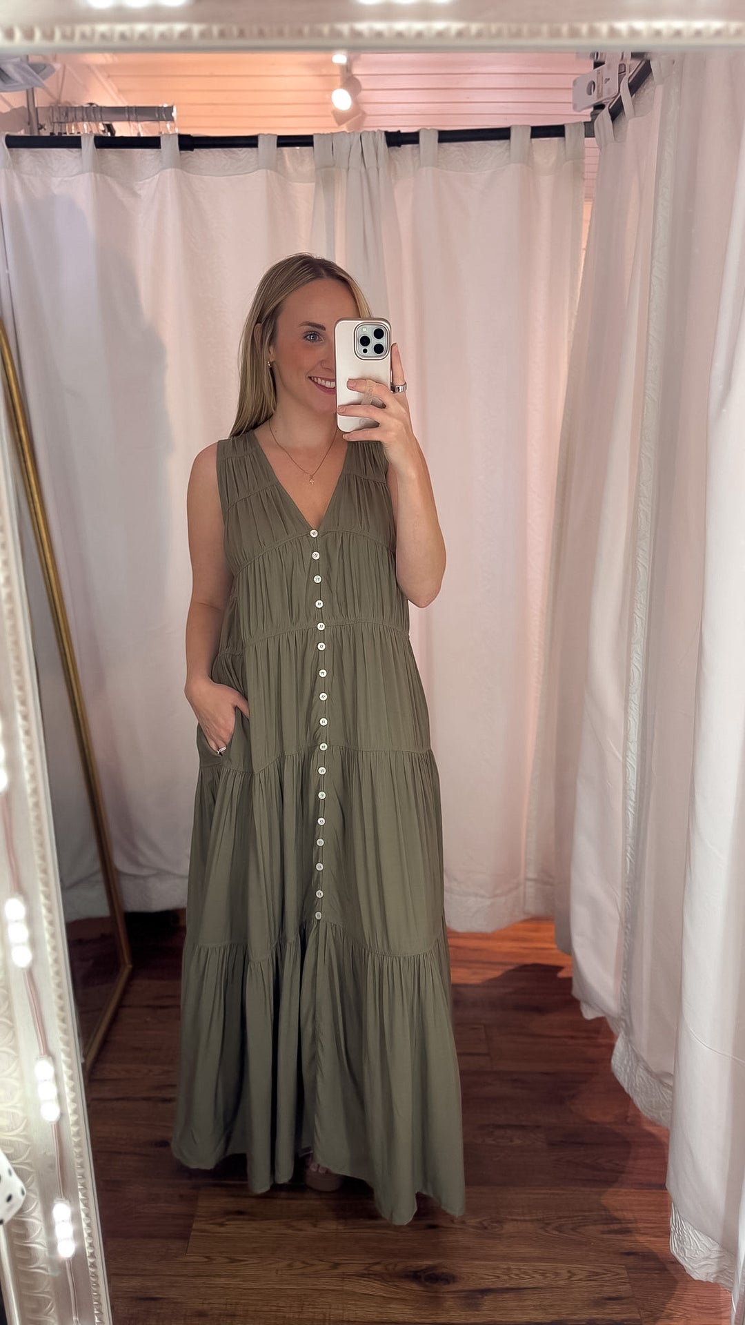Harlow Textured Maxi Dress