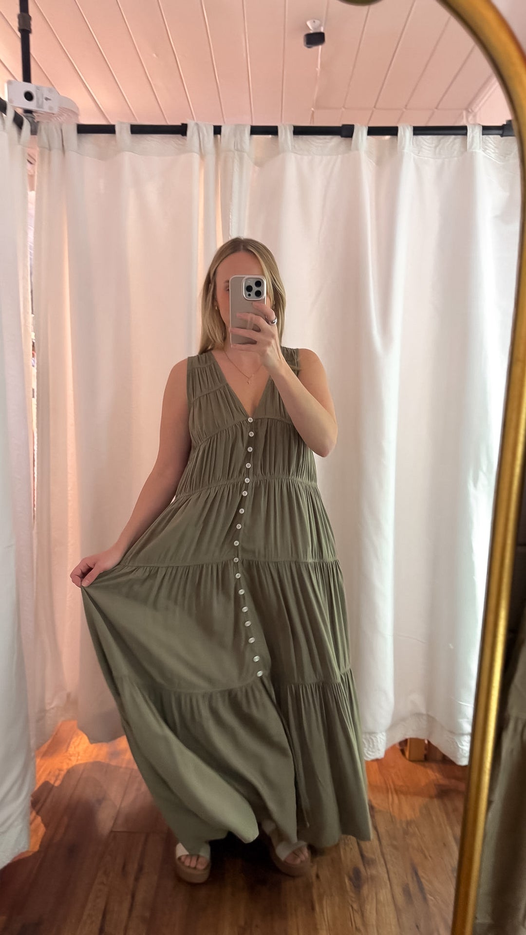 Harlow Textured Maxi Dress