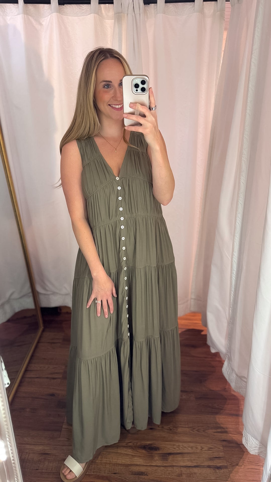 Harlow Textured Maxi Dress