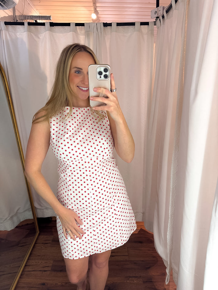 The Sweet Spot Polka Dot Mini Dress