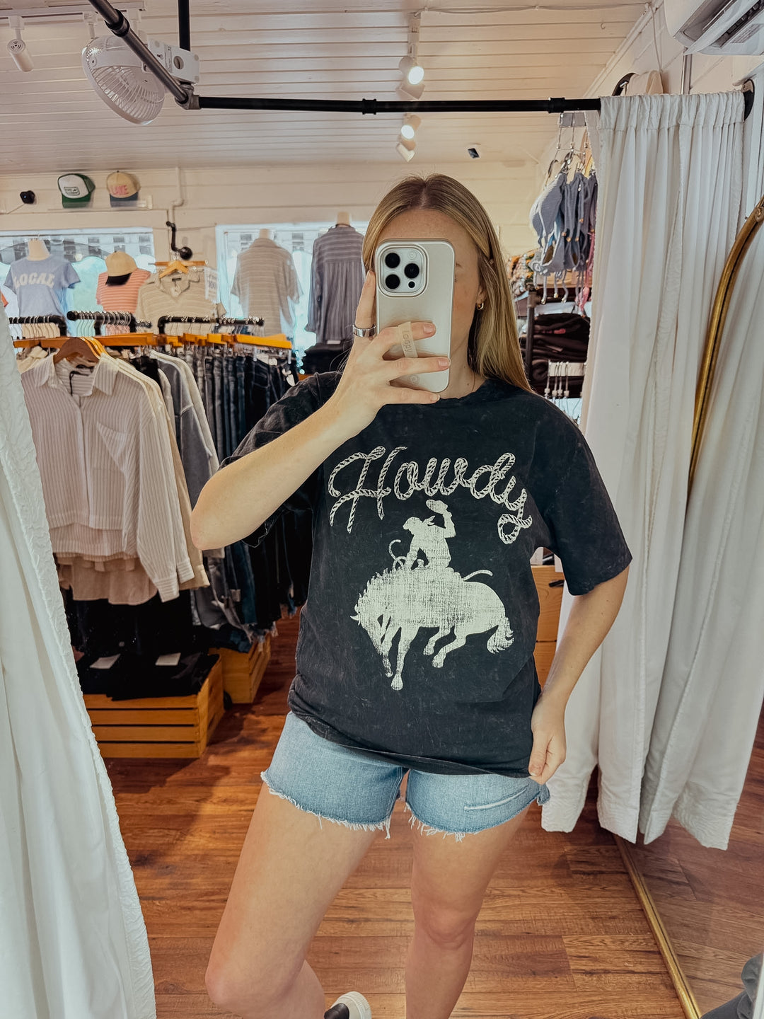 Howdy Mineral Wash Graphic Tee
