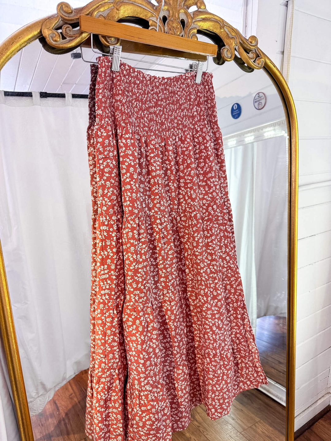 Ginger Floral Midi Skirt