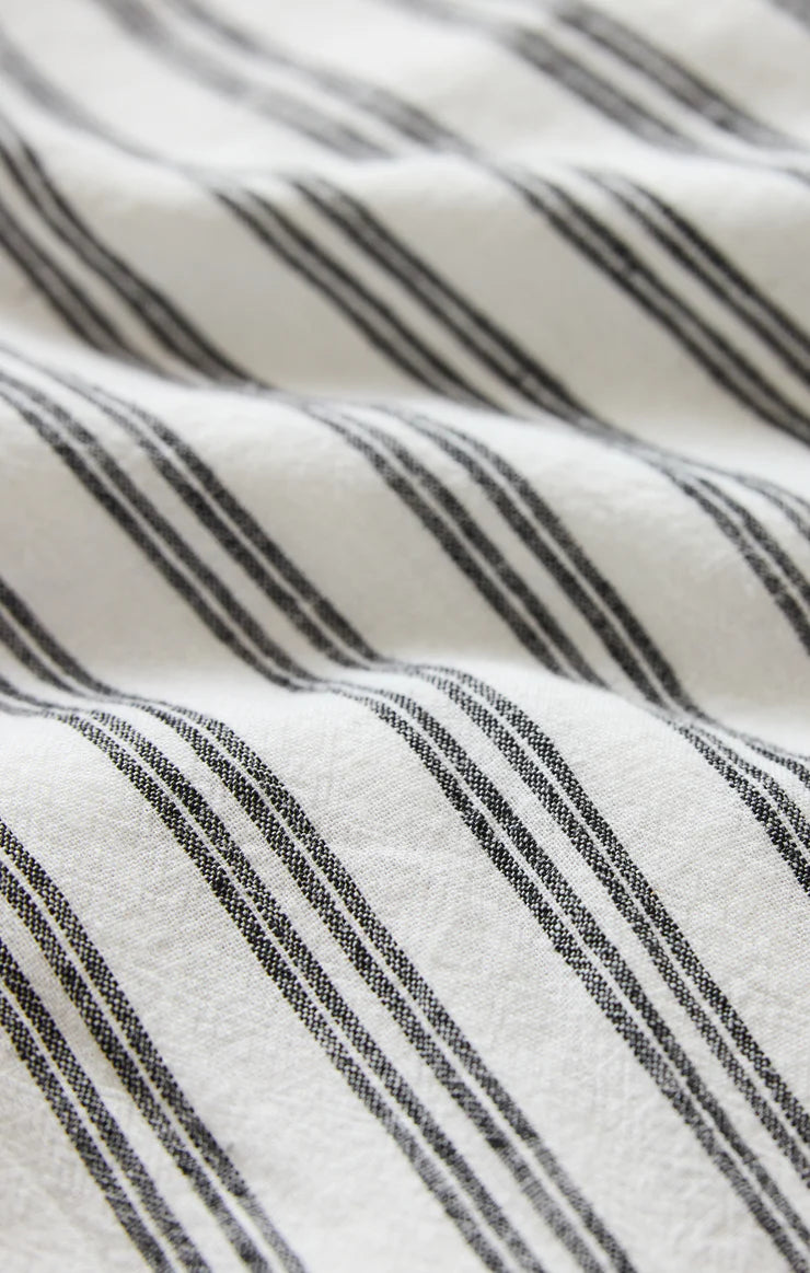 Z SUPPLY: The Perfect Striped Pant - White