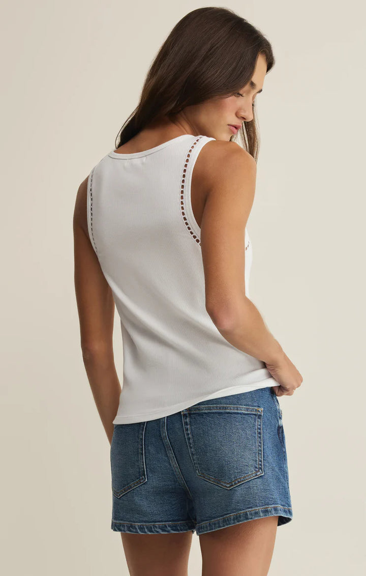 Z SUPPLY: Boa Rib Tank - White