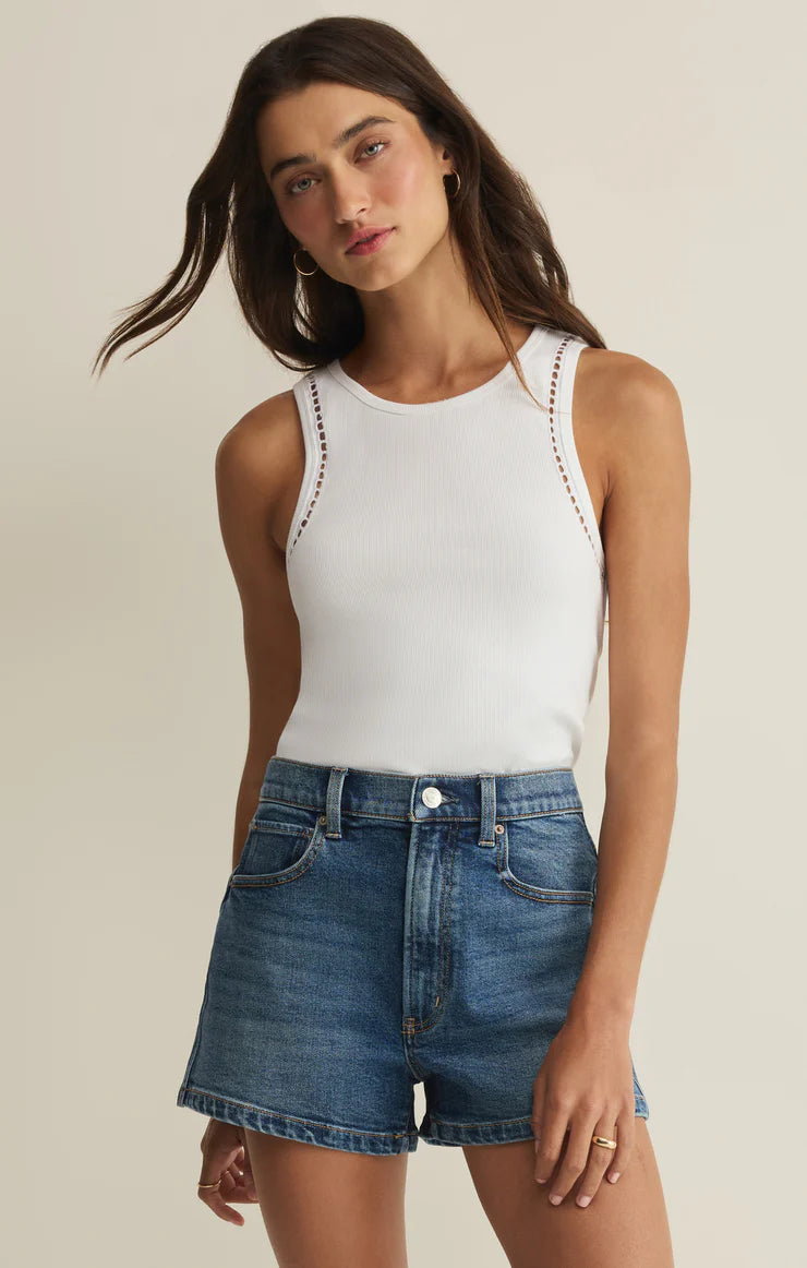 Z SUPPLY: Boa Rib Tank - White