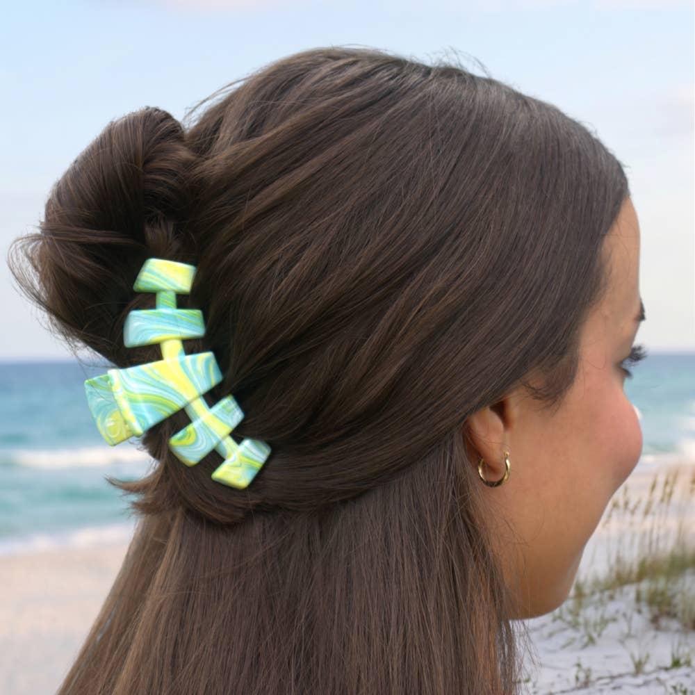Classic | By the Sea Shore | Medium Hair Clip