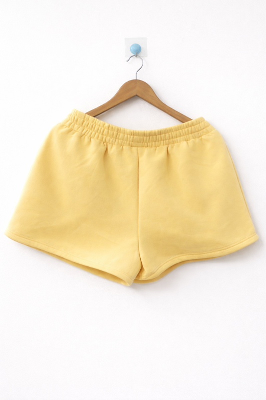 Buttery Soft Yellow Sweat Shorts
