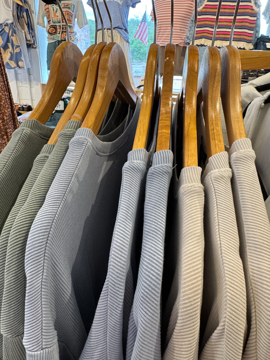 Stevie Acid Wash Drop Shoulder Tee