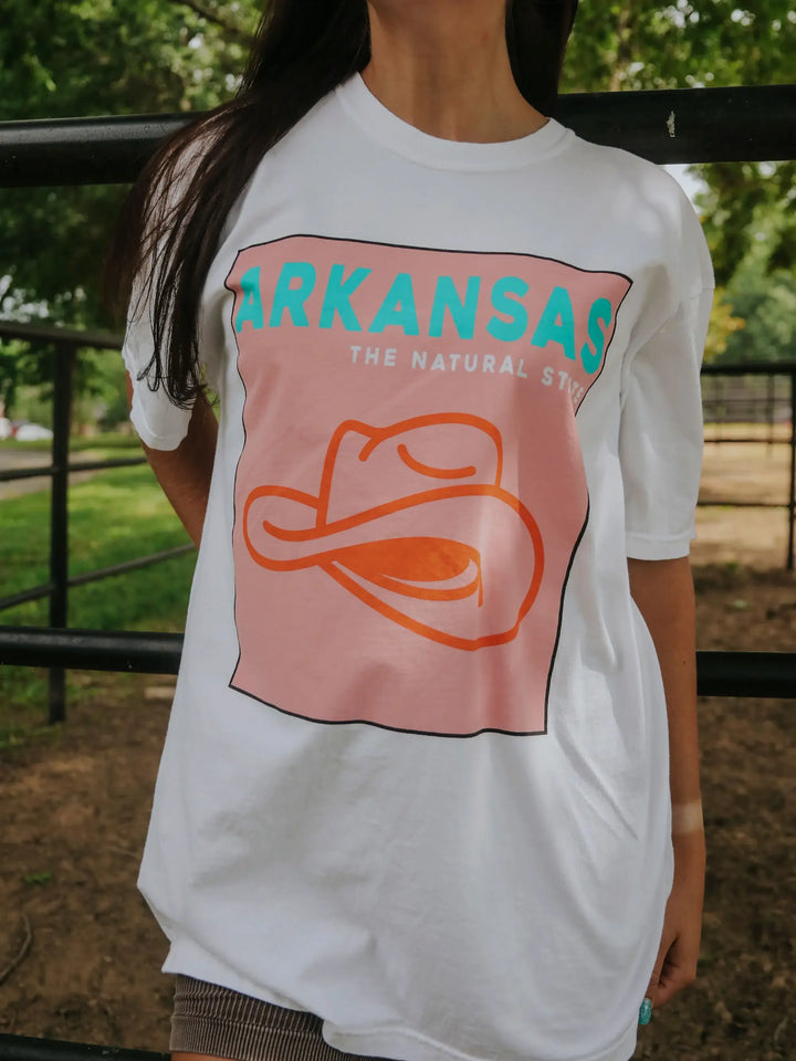 The Natural State Arkansas Graphic Tee