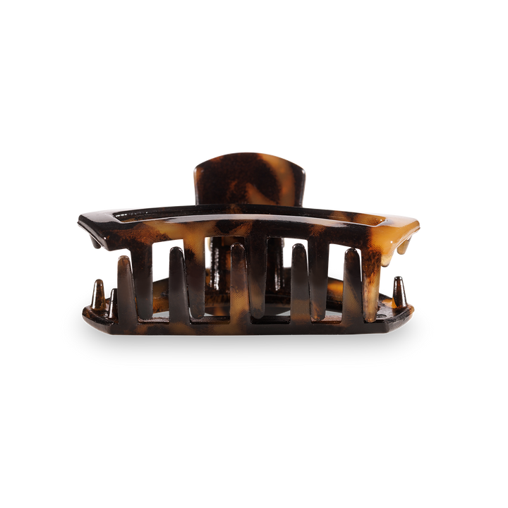 Open Tortoise Tiny Hair Clip