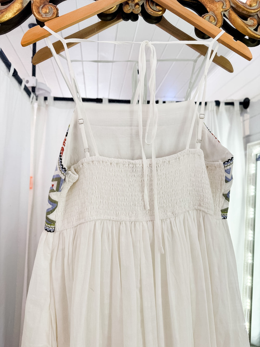 Elodie Embroidered Maxi Dress