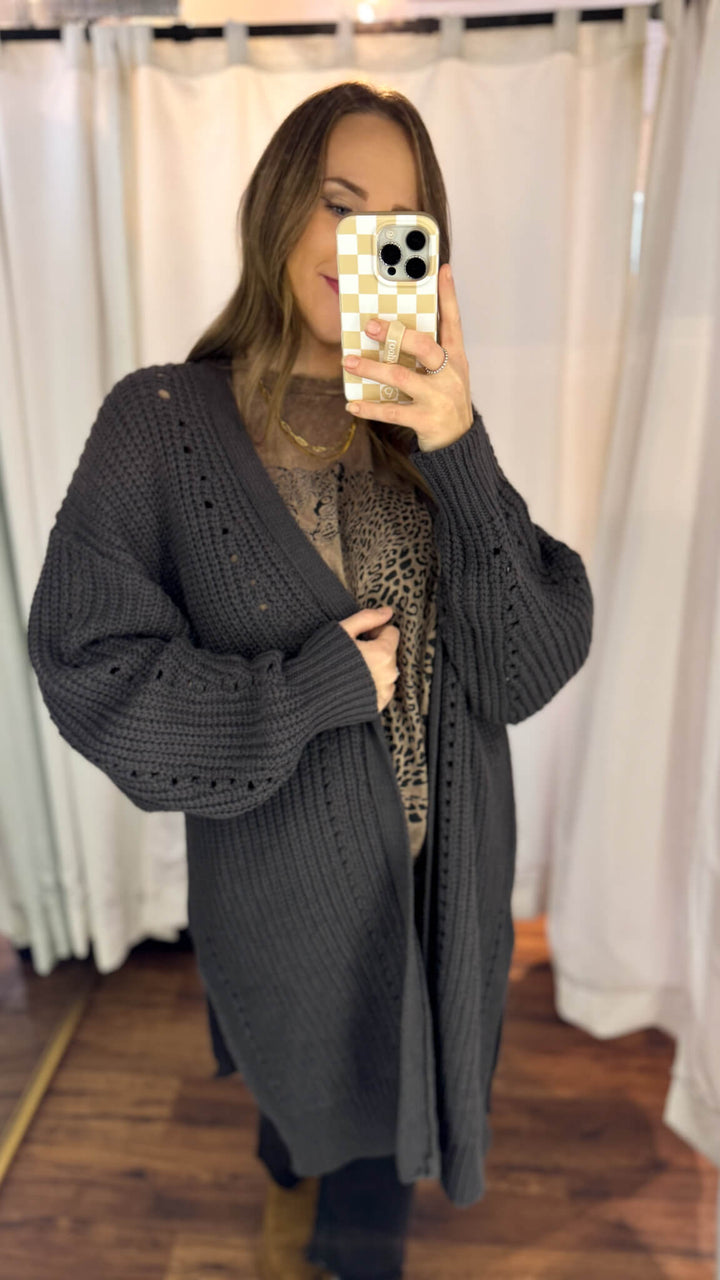 All the Time Chunky Knit Cardigan