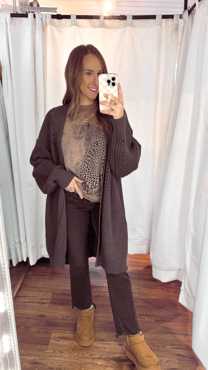 All the Time Chunky Knit Cardigan