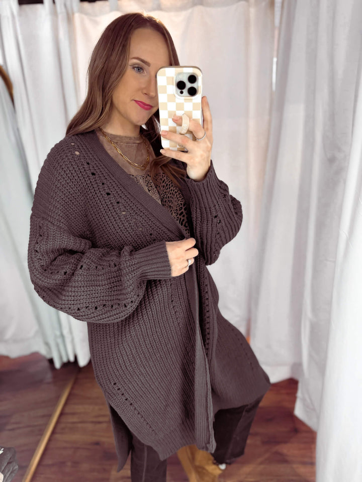 All the Time Chunky Knit Cardigan