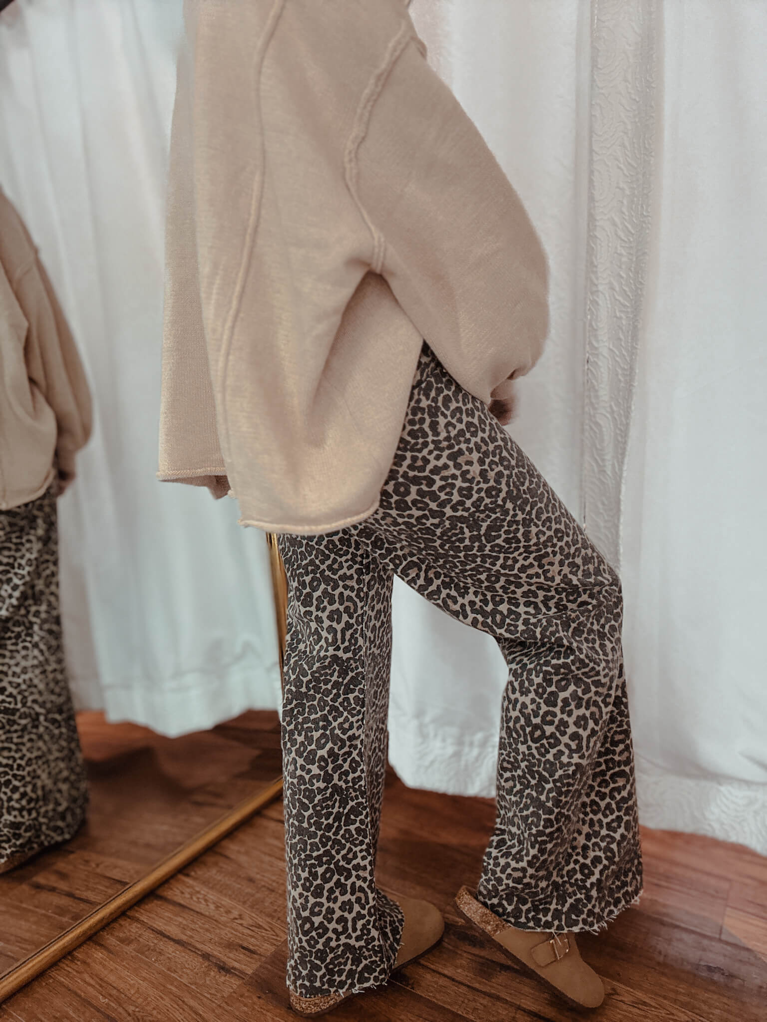 Wild Streak Leopard Wide Leg Pants – Zen + Zeus Clothing Co.