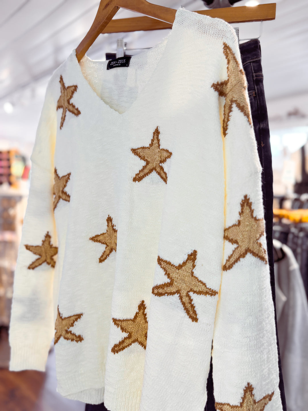 Natural Star Lightweight Sweater