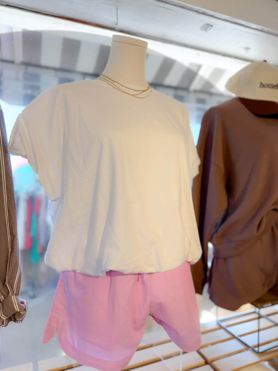 Basic Bubble Hem Top