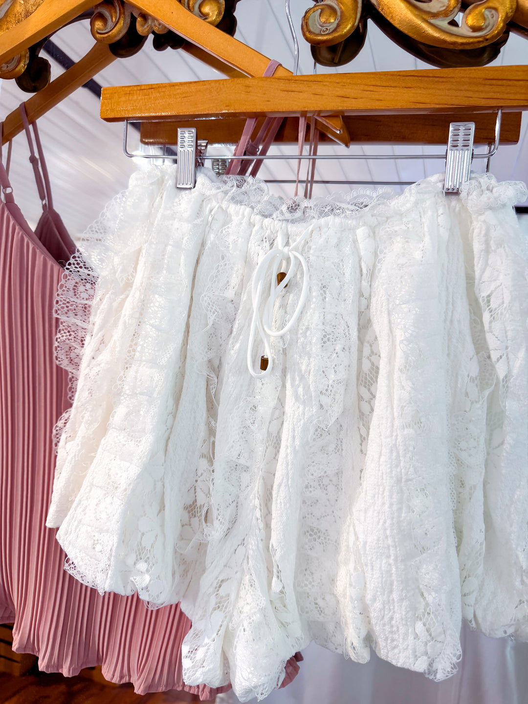 Darling Lace Bubble Shorts