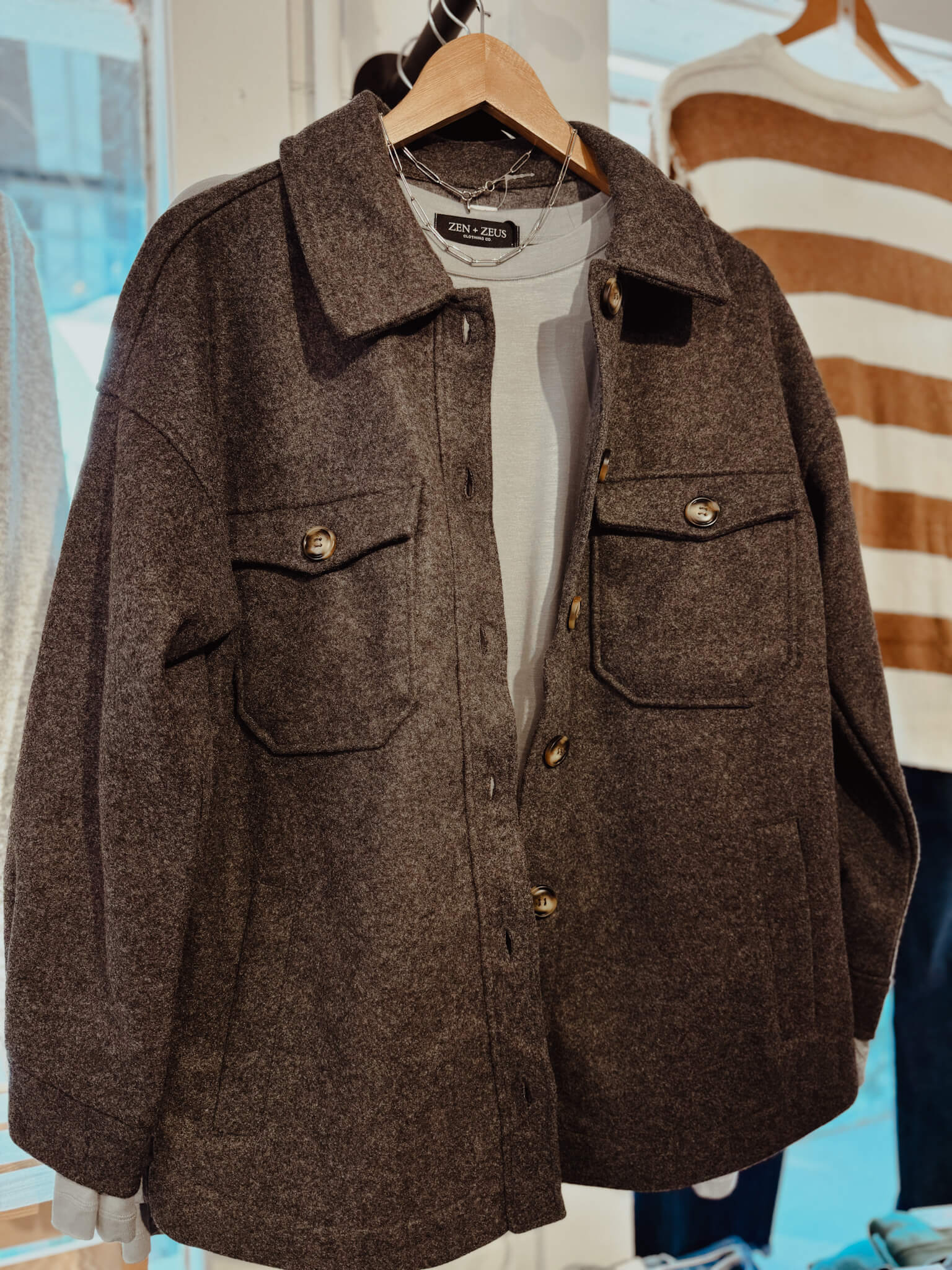 Shop Women's Flannels & Shackets – Zen + Zeus Clothing Co.