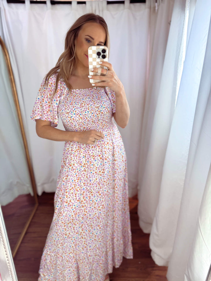 Betsy Floral Midi Dress